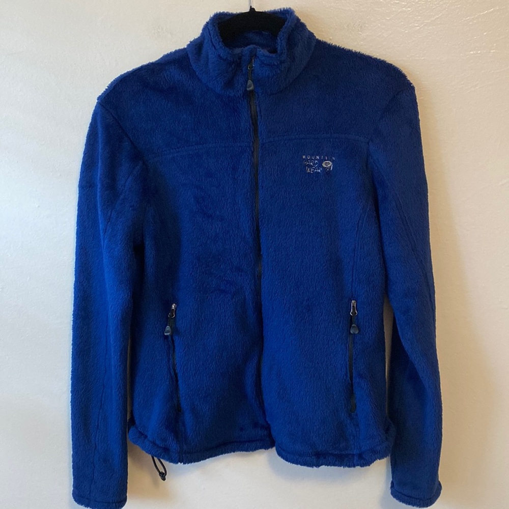 Mountain Hardwear cozy fluffy fleece zip up jacket size M